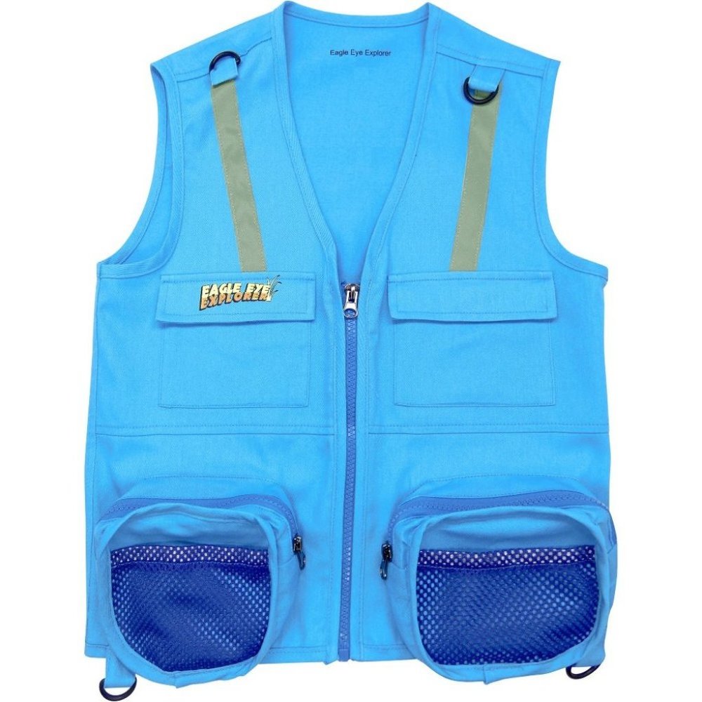 Kids Cargo Vest for Boys and Girls with Reflective